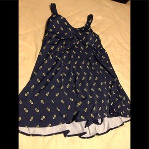 Pineapple one piece swimsuit